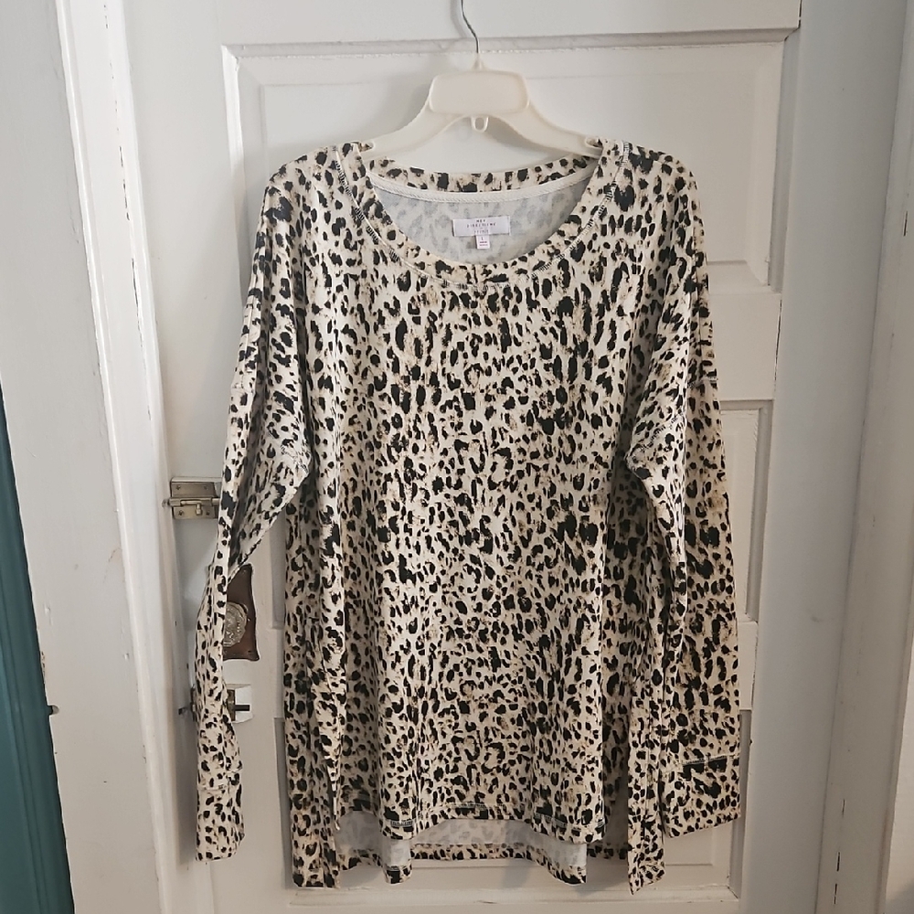 Leopard Print Women's Top